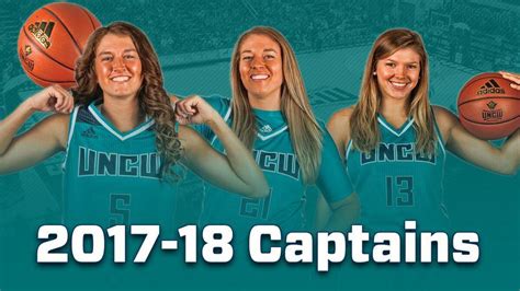 Uncw Womens Basketball Names Captians For 2017 18 Season