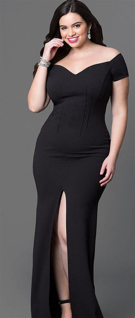 Gorgeous Elegant Black Dress Plus Size Ideas Outfit Style Plus
