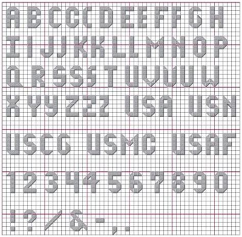 Cross stitch letter patterns cross stitch numbers cross stitch letters cross stitch designs cross stitch font free cross stitch charts cross this etsy listing is for two cross stitch patterns, not finished projects. Dog Tags Alphabet