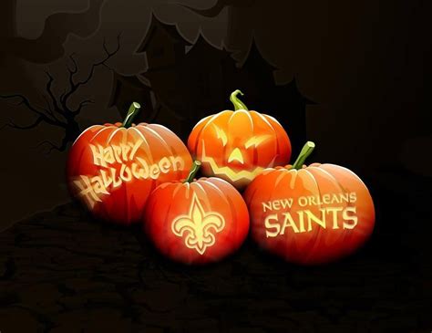 Happy Halloweennew Orleans Saints New Orleans Saints New Orleans