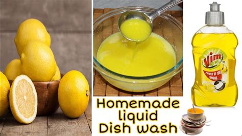 Homemade Liquid Dish Wash How To Make Liquid Dish Wash At Home