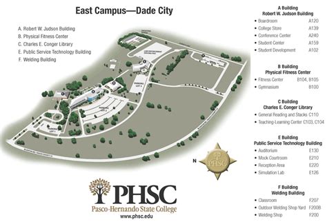 Phsc West Campus Map Time Zone Map