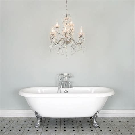 Modern Bathroom Chandeliers Crystal Chandeliers A Chic Solution For