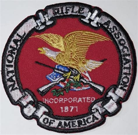 Nra National Rifle Association Of America Incorporated 1871 Patch