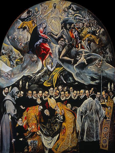 El Entierro Del Se Or De Orgaz El Greco Arte El Mundo