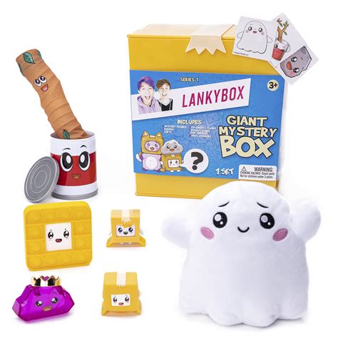 Buy Lankybox Giant Mystery Box Wearable Boxy Case 2 Figures One 6