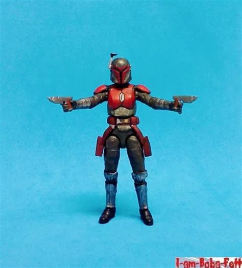 Custom Star Wars Female Mandalorian Super Commando Figure Tvc 375 Inch