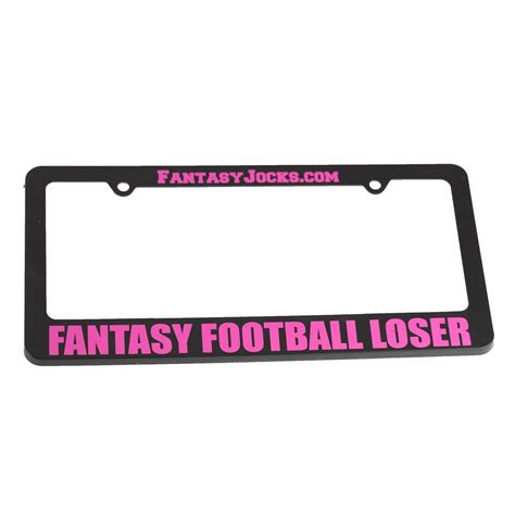 License Plate Loser Fantasy Football Fantasy Football League Fantasy League