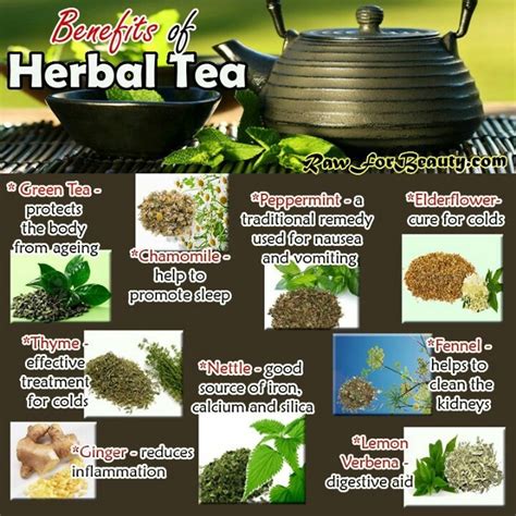 Benefits of Herbal Tea. | Detox & Health | Pinterest