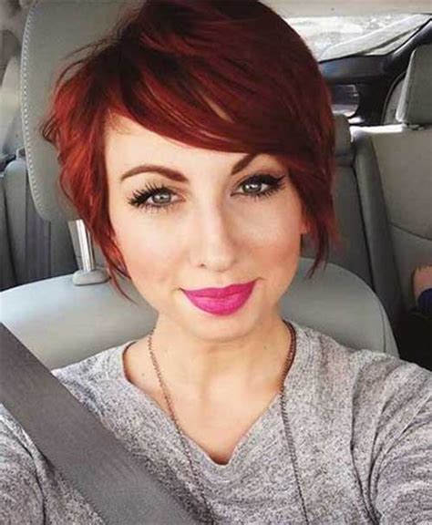 20 Best Red Pixie Hair Short Hairstyles 2017 2018 Most Popular