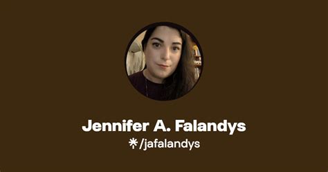 Jennifer Ann Falandys Twitter Instagram Facebook Linktree