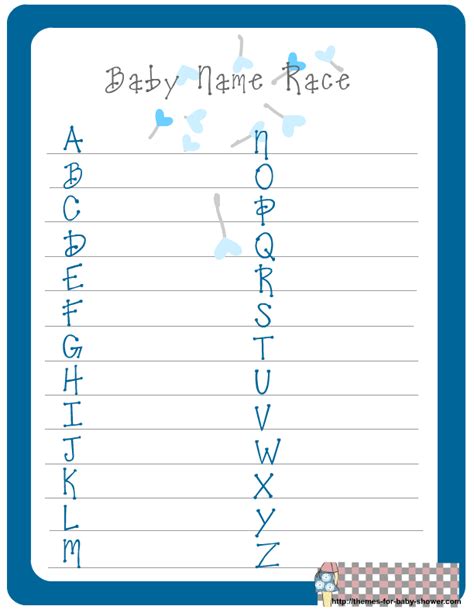 7 Best Images Of Free Printable Boy Baby Shower Games Free Printable