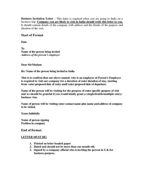 Boðsbréf vegna heimsóknar invitation letter for visitors. Sample Invitation Letter For Uk Visitor Visa Application Fresh | Business invitation ...