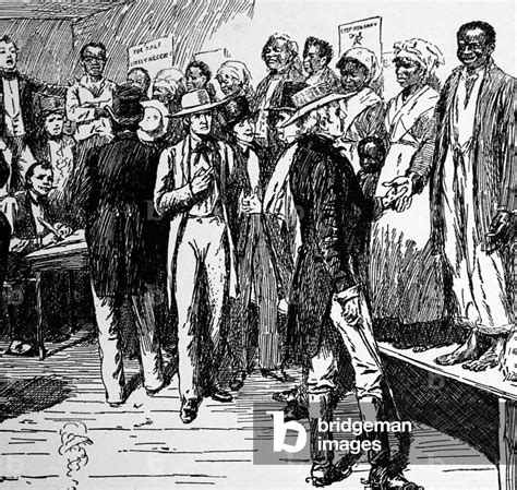 Image Of Slave Auction In New Orleans