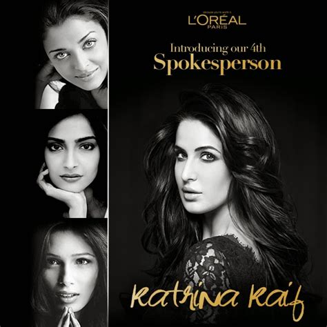 Katrina Kaif Is The New Face Of Loreal Paris New Love Makeup