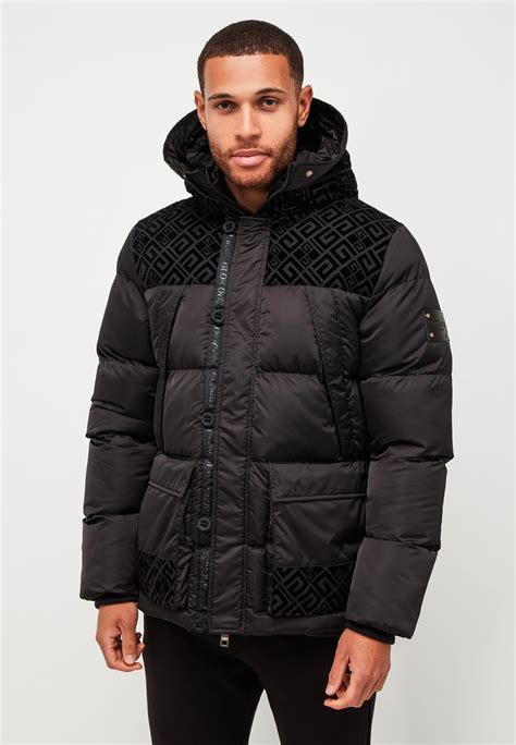 glorious gangsta vallor short puffer jacket giacca invernale jet black nero zalando it