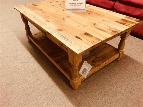 Farmhouse Pine Coffee Table Delmarva Furniture Consignment