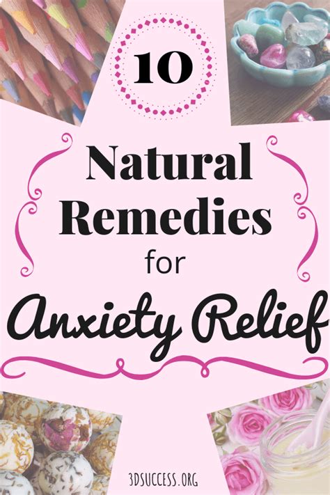 10 Science Backed Natural Remedies For Anxiety 3d Success