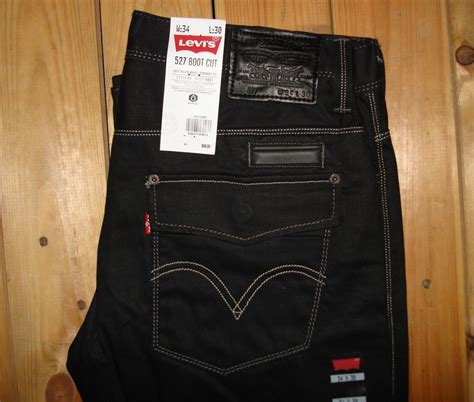 Levis 68 Mens 527 Boot Cut Jeans 0001 All Sizes Back Flap Pockets