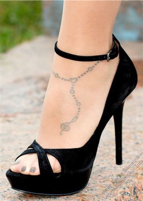 Tattood Anklet Cool Bubbba