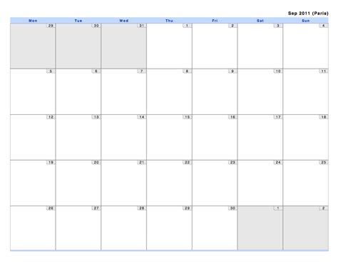 Philofaxy Monthly View Calendars