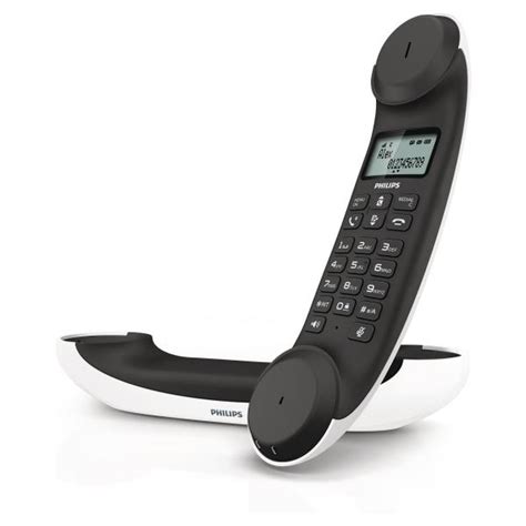 Philips M5501wg53 Design Cordless Phone White Ασυρματο τηλεφωνο Tel