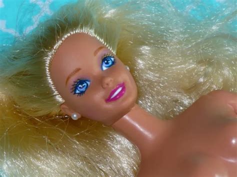 Mattel Barbie Doll S Superstar Body Era Blonde Hair Blue Eyes