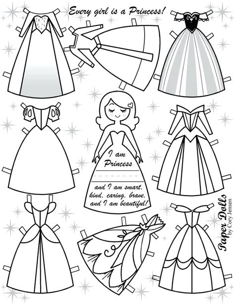 Creative pretend plays with our fun free printable paper dolls and puppets. Paper Doll Template - Best Coloring Pages For Kids