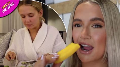 Molly Mae Hague Shares Daily Food Diary As She Lives On Salad And Chicken Sausages Mirror Online