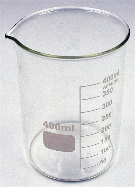 Lab Safety Supply Beaker Glass 135 Oz Labware Capacity English
