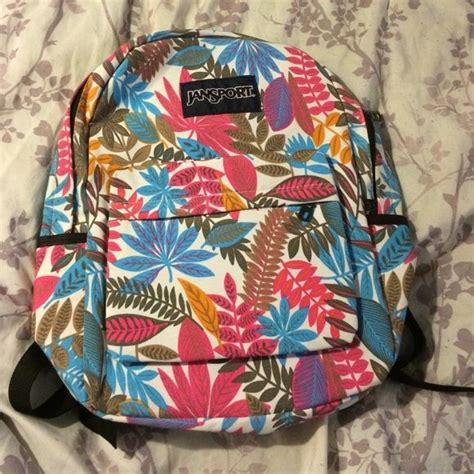 🌴 Tropical Print Backpack 🐠 Tropical Print Clothes Design Backpacks