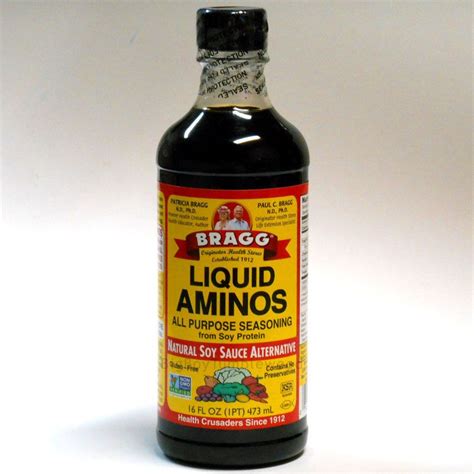 Bragg Liquid Aminos Amino Acids All Purpose Seasoning Alt To Tamari