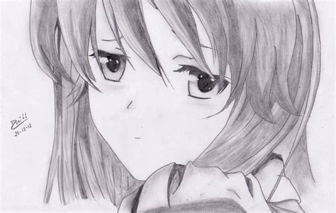 Chicas Anime Para Dibujar A Lapiz Facil