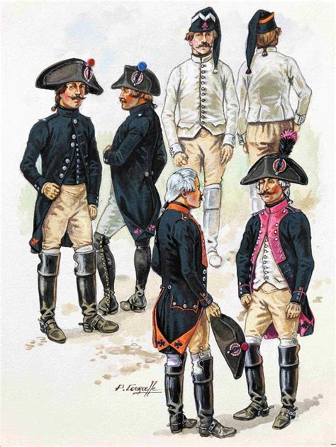Cavalerie De Ligne En 1790 91 French Revolution French Army Napoleon