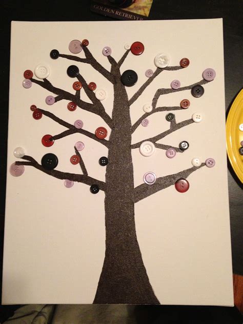 Button Tree Button Tree Crafts Tree