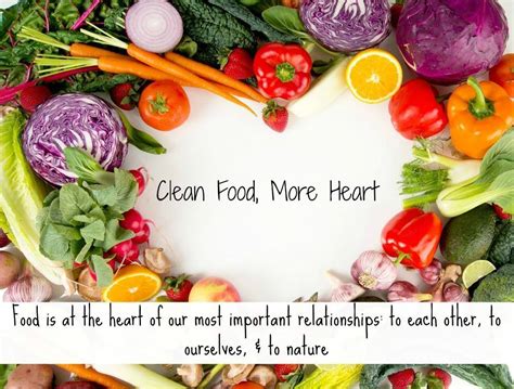 Clean Food More Heart Quote Photo Nourish Whole Self