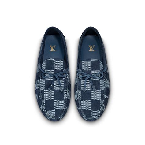 lv driver moccasin men shoes louis vuitton