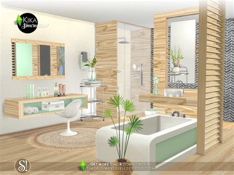 Liquid Bathroom By Simcredible Sims 4 Cc Sims Sims 4 Bedroom Sims 3