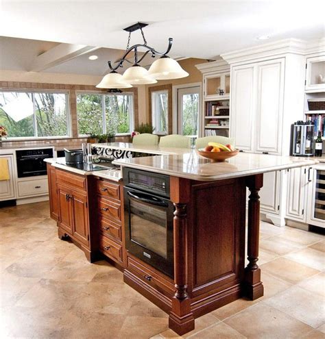 Amazing Kitchen Island With Stove And Dishwasher Counter Height Table