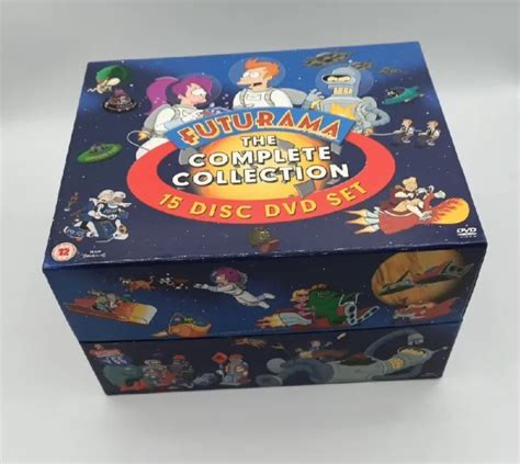 Futurama The Complete Collection 15 Disc Dvd Box Set Seasons 1 4 2454