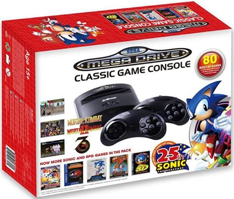 Sega Vai Lançar Mini Mega Drive Com 80 Jogos Na Memória E Suporte A