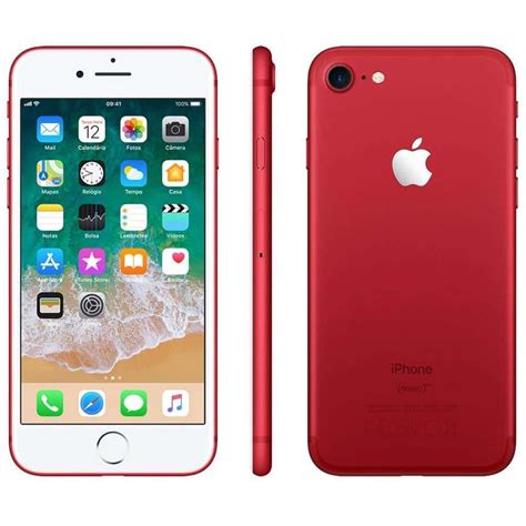 Iphone 7 Rouge Product Red 128 Go Débloqué Smartphones