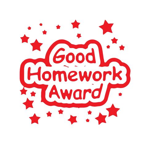 Good Homework Award Stamper Superstickers