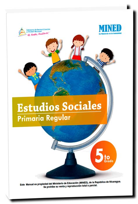 Libro De Estudios Sociales 5to Quinto Grado Mined Nicaragua