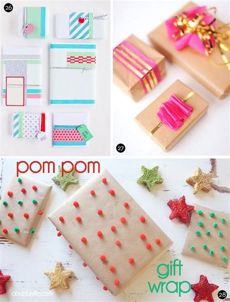 Roundup Inspiring And Festive Diy Gift Wrap Ideas Clever Gift