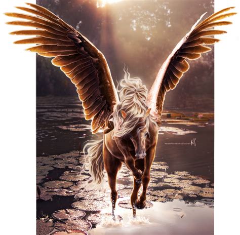 Horse Pegasus Unicorn Background Sticker By Anamigamo