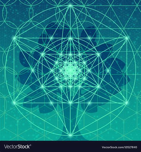 Sacred Geometry Symbols And Elements Royalty Free Vector