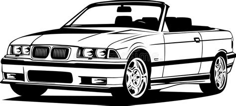 Bmw Silhouette Stock Illustrations 177 Bmw Silhouette Stock