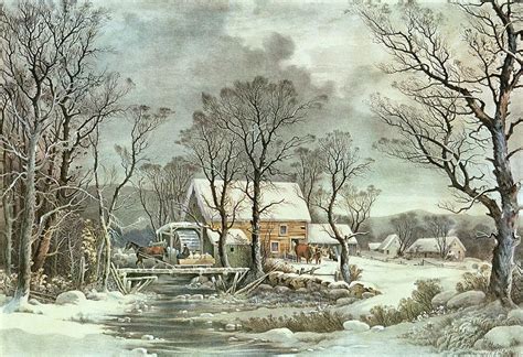 Artist Of The Month Currier And Ives Muddy Colors