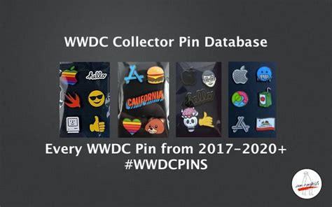 Wwdc Collector Pin Database Every Pin From 2017 2023